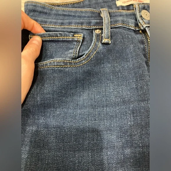 Levi’s Classic Blue Women's Jeans Denim Waist 27 - Picture 4 of 13